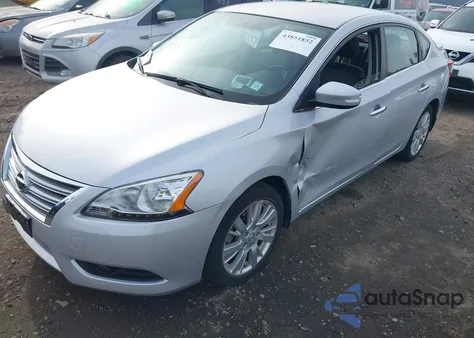 2013 Nissan Sentra Sl из США, поврежденный, VIN 3N1AB7AP9DL752570